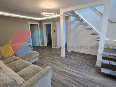 Casă individuală 6 camere, 150mp, complet mobilată și utilată, Dâmbul Rotund