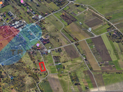 Teren intravilan 850 Mp, cu panoramă spre Cluj-Napoca – Dâmbul Rotund