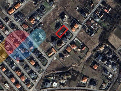 Teren 570 Mp cu autorizatie de casa individuala, in Chinteni