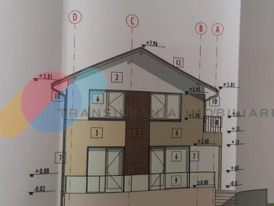 Teren autorizat pentru doua case - 2033mp - Chinteni