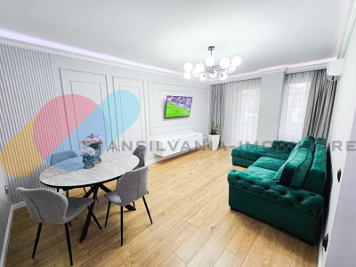 Apartament 2 camere ultrafinisat - 55 mp + balcon, zona Oașului, Iris