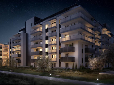 Apartament 2 camere 76.44 mp+ terasa 39.22 mp, finisat, 5 min de centru