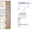 Apartament 2 camere 76.44 mp+ terasa 39.22 mp, finisat, 5 min de centru thumb 2