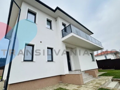 Casă individuală P+1E, 120 mp utili, teren 500 mp – Chinteni