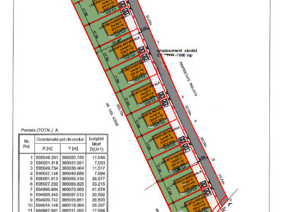 Teren intravilan 7.900 mp, plan de amplasare+proiect, zona Corusu