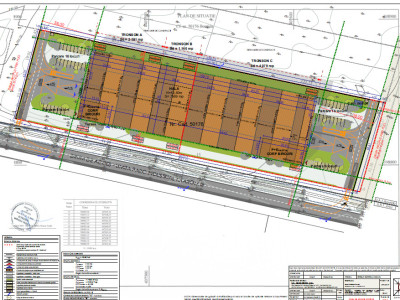 Teren 8140 mp, cu autorizatie constructie hala, zona Rascruci 