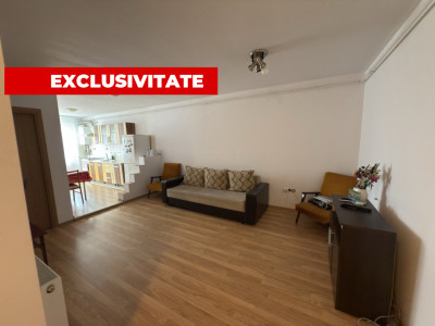 Apartament de Vânzare – 51 mp, Etaj 1, Mobilat și Utilat, Balcon