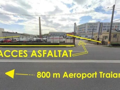  Teren intravilan 10.000 mp – Cluj-Napoca, lângă aeroport (Str. Traian Vuia)