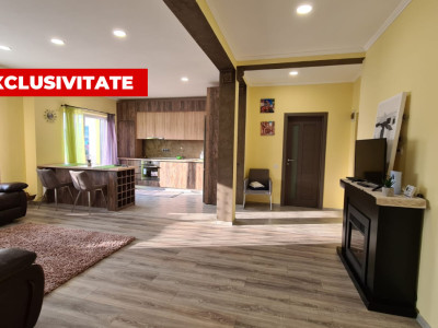 Apartament - 80 mp, 3 Camere, Mobilat și Utilat Modern, zona Sesul de Sus