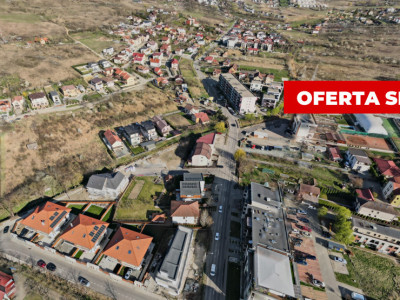 Teren 618mp construibil, pentru Duplex  Borhanci, Puz la HCL